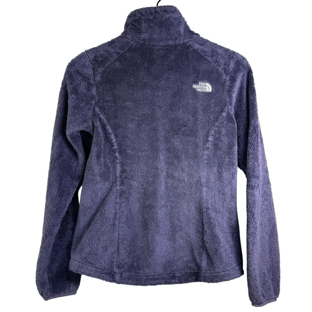 The North Face Osito Fleece Jacket‎ Womens XS Purple Full Zip Soft Plush Raschel - Picture 3 of 12